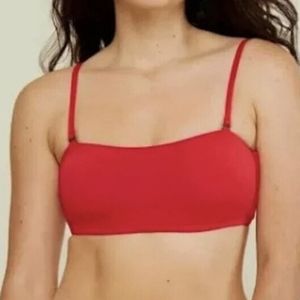 NWT Andie Rio Red Bikini Top